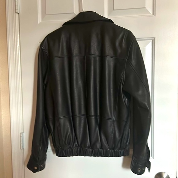 Men’s Genuine Leather Jacket Lambskin Roundtree Yorke Size S - Picture 7 of 12